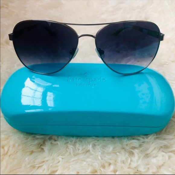 NIB KATE SPADE BLOSSOM GRADIENT AVIATOR 58mm - Picture 3 of 8